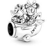 Charm Pandora Avión Mickey y Minnie Mouse de Disney