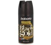 BABARIA BLACK GOLD DESODORANTE +50 ML GRATIS 200ML