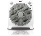 Sogo Ventilador Box Fan 45W Blanco/Gris