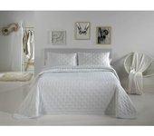 Colcha Pierre Cardin DOTS Blanco Cama de 105 (2 Piezas)