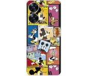 Funda para Realme C55 Oficial de Disney Mickey Comic - Clásicos Disney