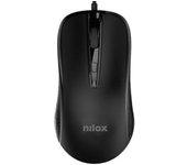 Ratón Nilox MOUSB1014 Negro