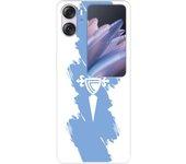 Funda para Oppo Find N2 Flip del RC Celta Escudo Trazo Azul  - Licencia Oficial RC Celta