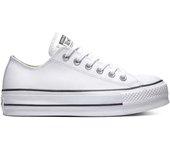 Zapatillas CONVERSE Cuero Mujer (38 - Blanco)