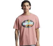 Superdry Camiseta Vintage Surf Ranchero Rosa