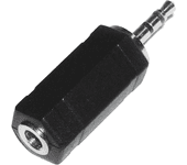 Adaptador Audio Estéreo (Jack-3.5mm-H / Jack-2.5mm-M) - BeMatik