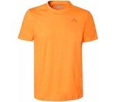 Camiseta Ultrafina de Hombre para Fútbol KAPPA Cafers Naranja (M)