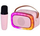 Klack BT-K8 Altavoz Karaoke Portátil Bluetooth 10W Rosa