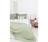 Cubrecama Topos Verde - Cama135 (235x280)