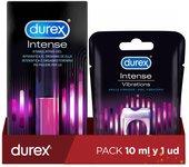 Durex Anillo Vibrador Intense Orgasmic Vibrations Estimulador Clítoris + Gel Intense Orgasmic Estimulador del clítoris