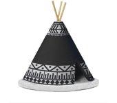 Fisura – Quemador de incienso original. Quemador de incienso con forma de tipi o de volcán. Quemador de incienso decorativo para el hogar. 10,5 cm x 9 cm. Variedad de modelos.