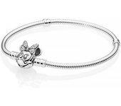 Pandora - Pulsera Moments en plata de ley Retrato de Minnie Brillante 597770CZ