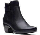 Clarks Emily Holly Botín Tacón mujer Negro