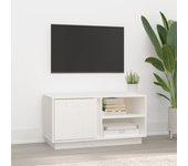 Mueble De Tv VIDAXL Blanco Madera (80x35x40.5 cm)