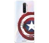 Funda para Realme X2 Pro Oficial de Marvel Capitan América Escudo Transparente - Marvel