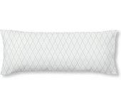 Funda de almohada decolores blenheim blanco 45 x 110 cm algodón