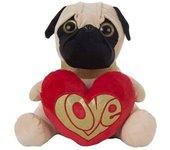 Peluche Pug 26 cm