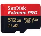 ext pro microsdxc 512gb+sd 200mb s