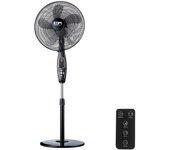 EDM Ventilador de Pie Negro 60 W