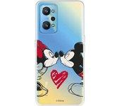 Funda Para Realme Gt Neo 2 Oficial De Disney Mickey Y Minnie Beso - Clásicos Disney