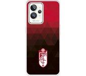 Funda Para Realme Gt 2 Pro Del Escudo - Fondo Rojo Y Negro - Licencia Oficial Granada Cf