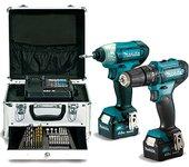 Combo Hp333d + Td110d 12v Cxt 4a - Makita - Clx228smx1