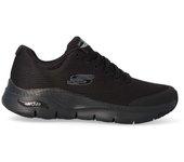 Botas SKECHERS Malla Arejada Hombre (43 - Negro)