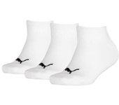 Calcetines puma invisible jr x3 white