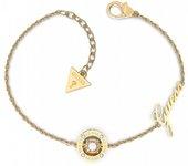 GUESS Pulsera Corazón Fino Acero Dorado Jubb01422Jwygs