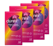 Durex - Preservativos Dame Placer para Mayor Sensación Pack 72 condones para un sexo seguro