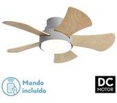 Akunadecor - Ventilador De Techo Metal Gris Gregario