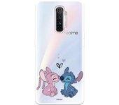 Funda para Realme X2 Pro Oficial de Disney Angel & Stitch Beso - Lilo & Stitch