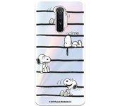 Funda para Realme X2 Pro Oficial de Peanuts Snoopy rayas - Snoopy