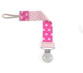 Chicco Clip Chupetes Fashion Rosa