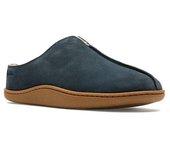 Clarks Home Mule Zapatilla De Casa hombre Azul