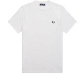 Fred Perry Ringer T-Shirt White