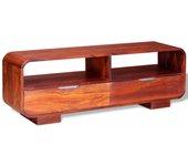 Mueble TV de madera maciza de Sheesham 116x30x40 cm