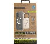 Funda para iPhone 14 Pro Max MUVIT MFC Recycle ShockProof 3M Transparente