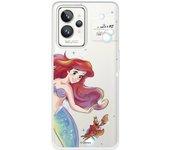 Funda Para Realme Gt 2 Pro Oficial De Disney Ariel Y Sebastián Burbujas - La Sirenita