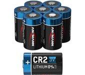 ANSMANN 8x Batería de Litio ANSMANN CR2 3V -  850 mAh Batería de alto rendimiento (8 unidades)