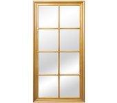 Espejo de pared ALEXANDRA HOUSE LIVING Dorado Madera Ventana 5 x 78 x 150 cm