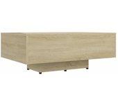 Mesa de estar de roble Sonoma 85x55x31cm madera multicapa