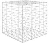 Gabion Cube cama levantada en alambre de acero 60x60x60 cm