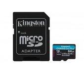 memoria 64gb canvas kingston micro sd