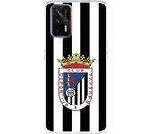 Funda para Realme GT del Badajoz Escudo Blanquinegro - Licencia Oficial Club Deportivo Badajoz