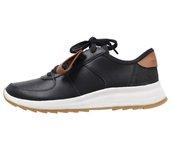 Clarks DashLite Run Deportivas Planas mujer Negro