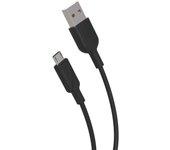 Cable muvit usb a micro usb negro 1,2 m