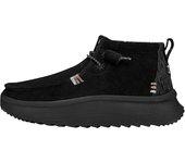 AMBOS MUJER 'WENDY' HI SUEDE-BLACK HEY DUDE