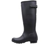 Hunter ORIGINAL BACK ADJUSTABLE Bota De Agua mujer Negro