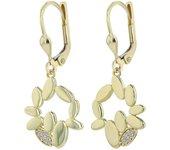 Joyas Oro 8K – Pendientes de Aro en Oro con Circonitas Anthea